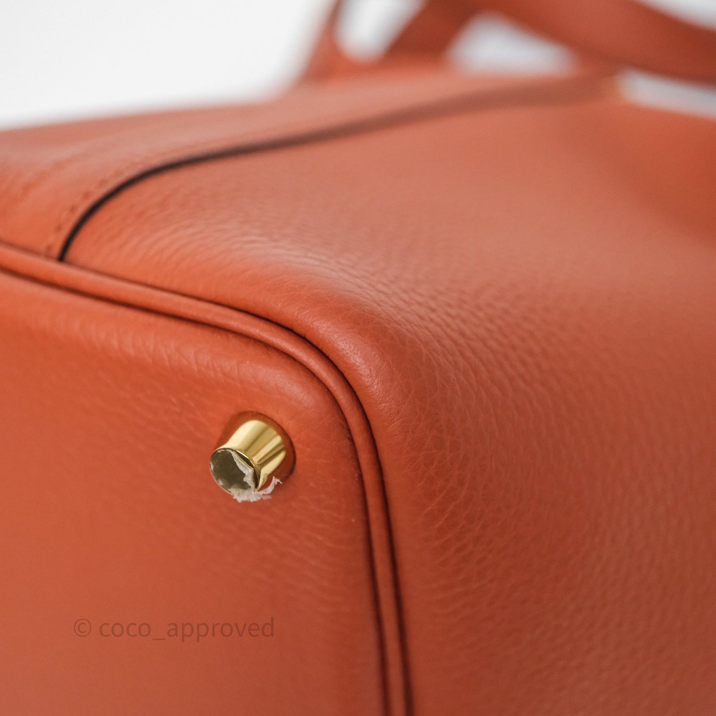 Hermès Picotin Lock 18 Cuivre 6C Taurillon Clemence Gold Hardware