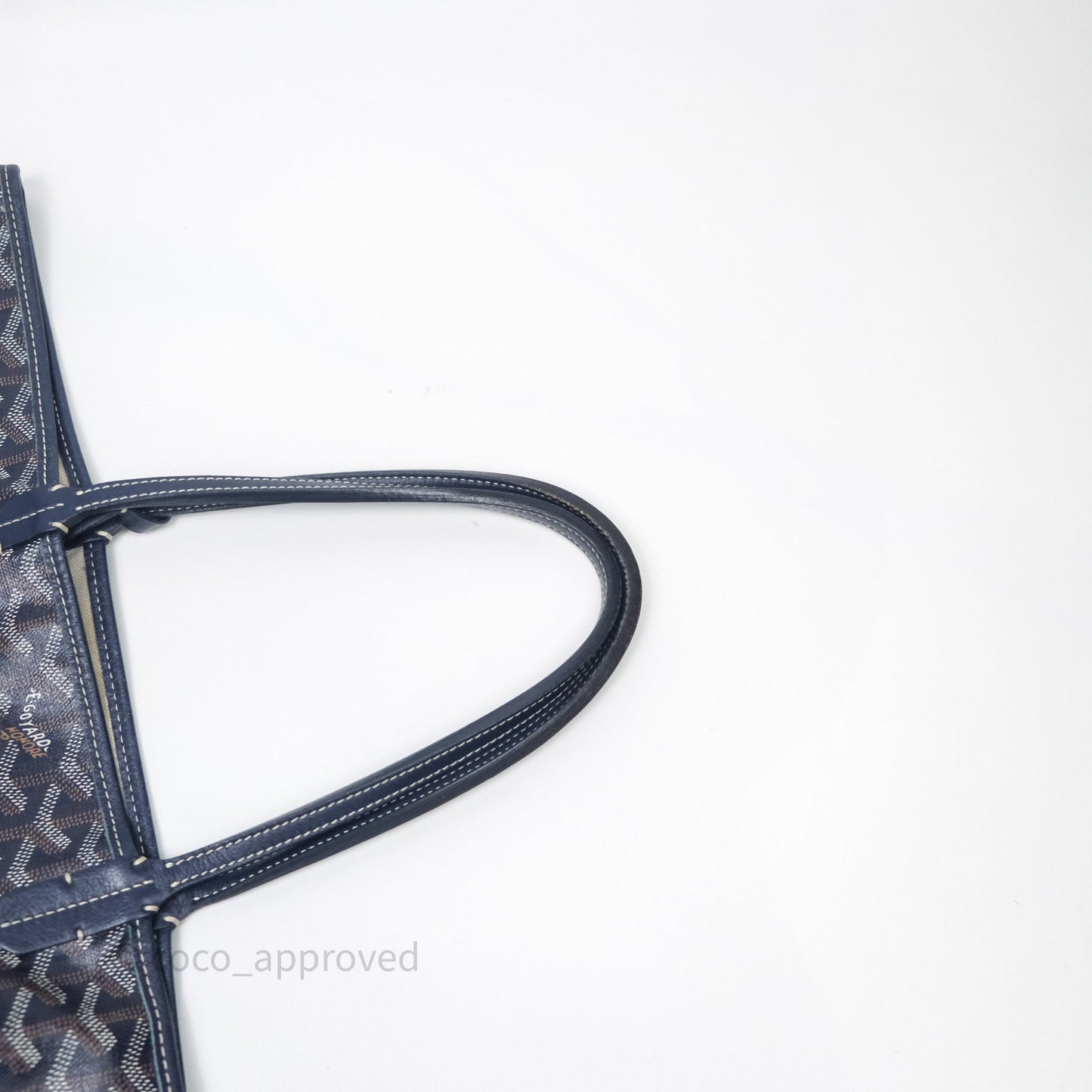 Goyard St Louis Tote PM Navy