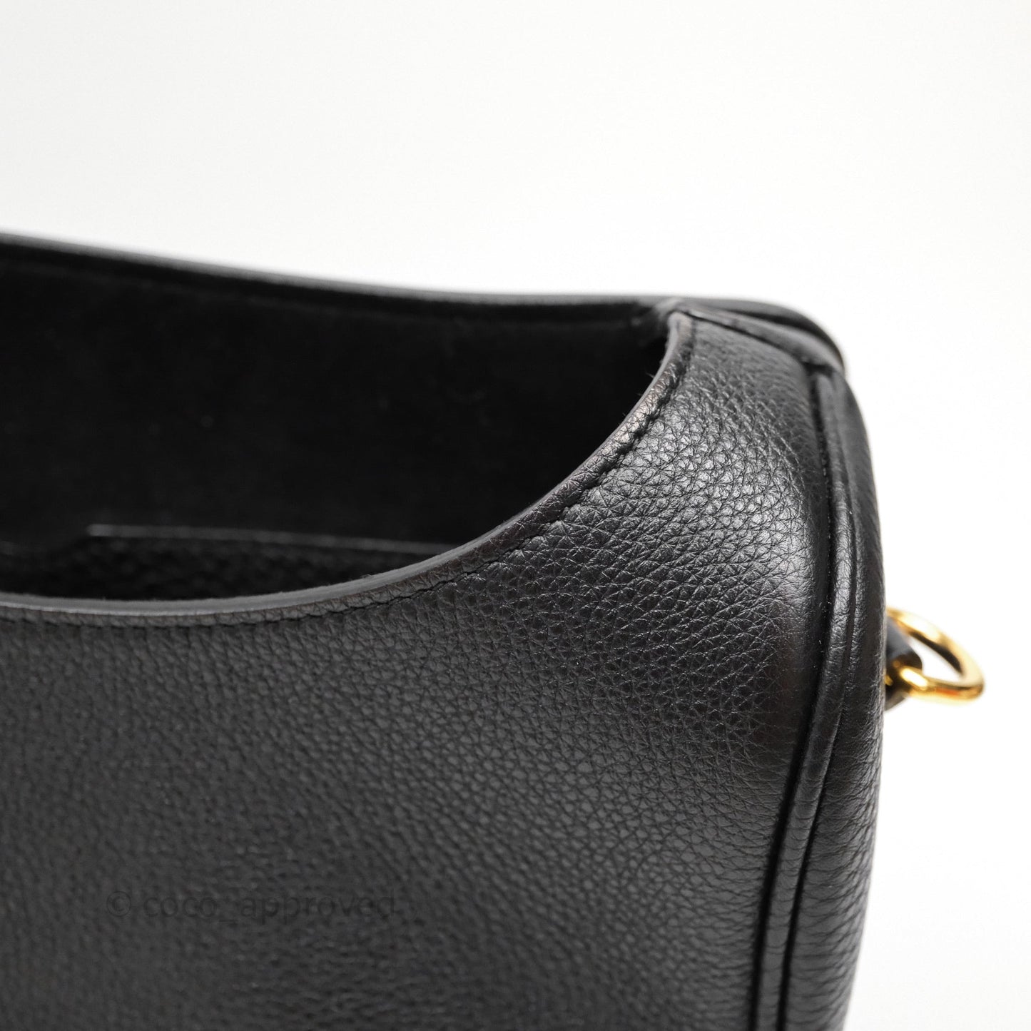 Christian Dior Large Bobby Flap Black Grained Calfskin