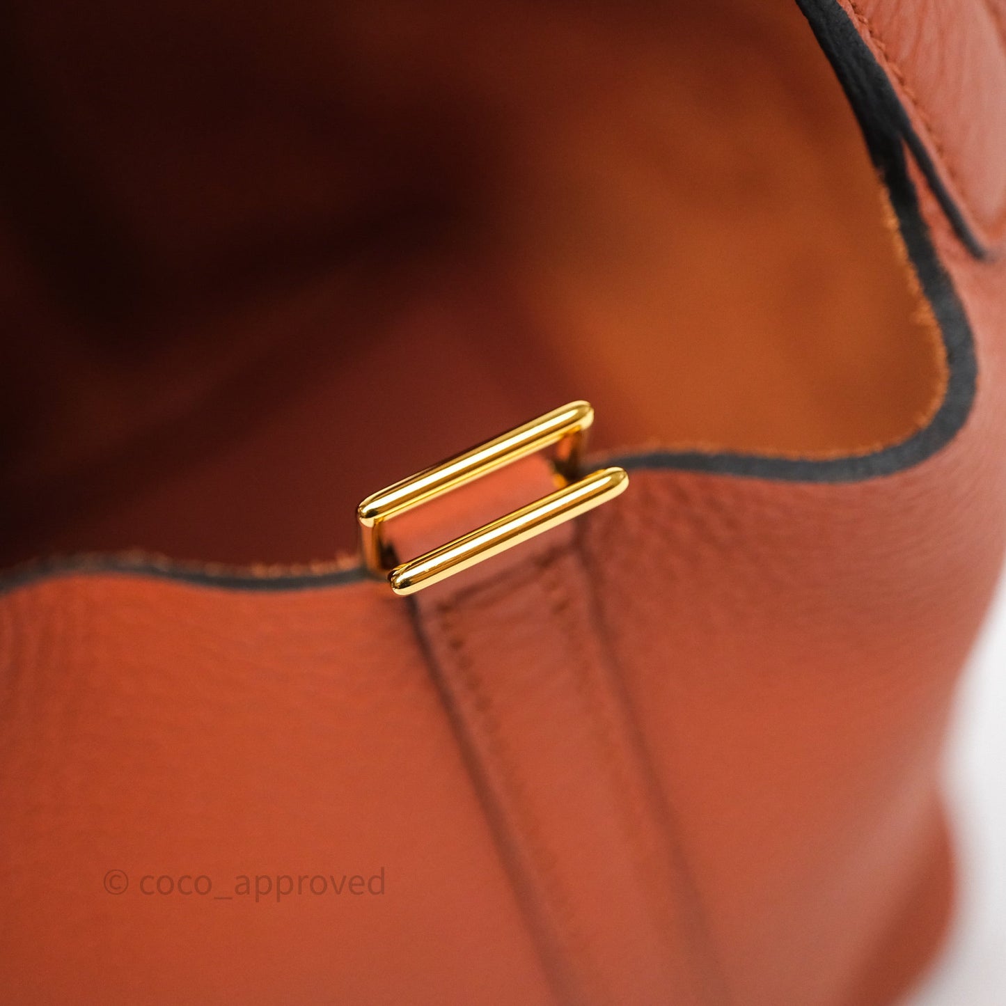 Hermès Picotin Lock 18 Cuivre 6C Taurillon Clemence Gold Hardware