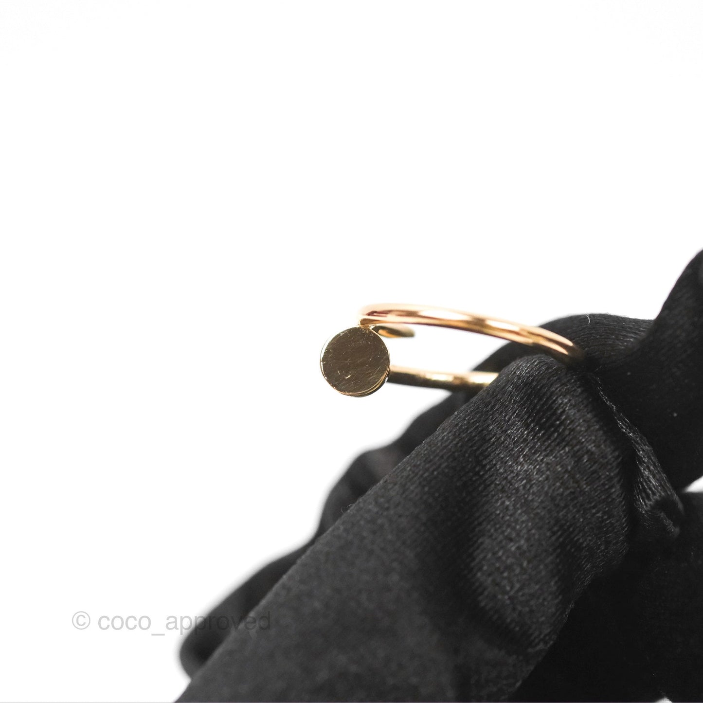 Cartier Love Band & Small Juste Un Clou Ring Set Rose Gold