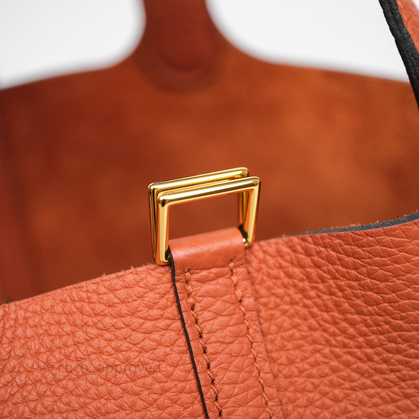 Hermès Picotin Lock 18 Cuivre 6C Taurillon Clemence Gold Hardware