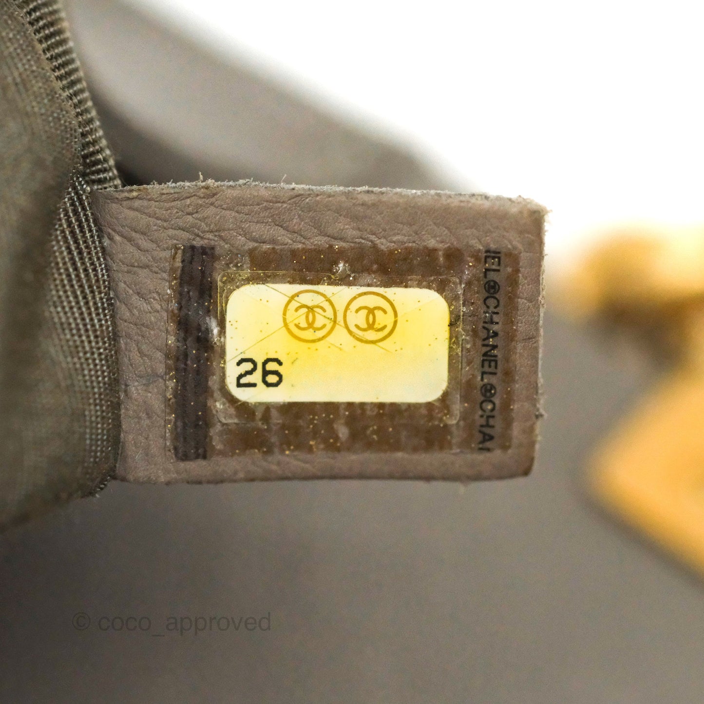 Chanel Quilted Medium Boy Grey Caviar Aged Gold Hardware