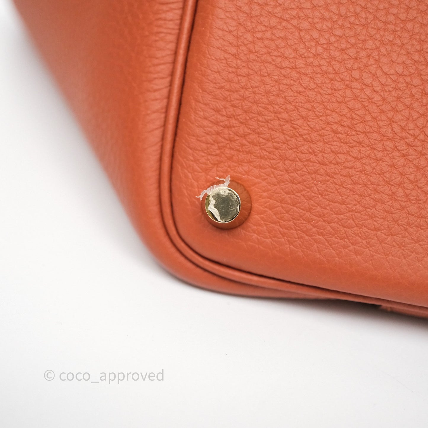 Hermès Picotin Lock 18 Cuivre 6C Taurillon Clemence Gold Hardware