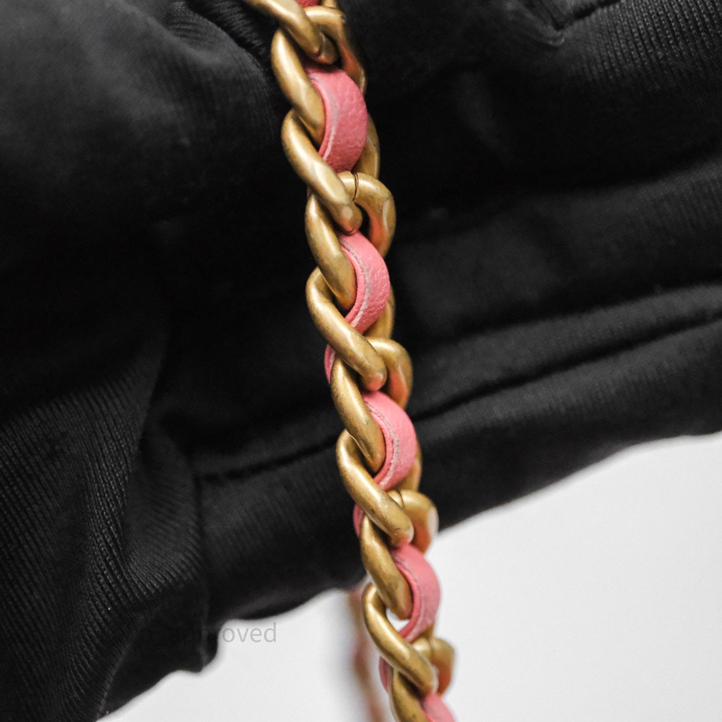 Chanel Top Handle Vanity Case Pink Lambskin Aged Gold Hardware