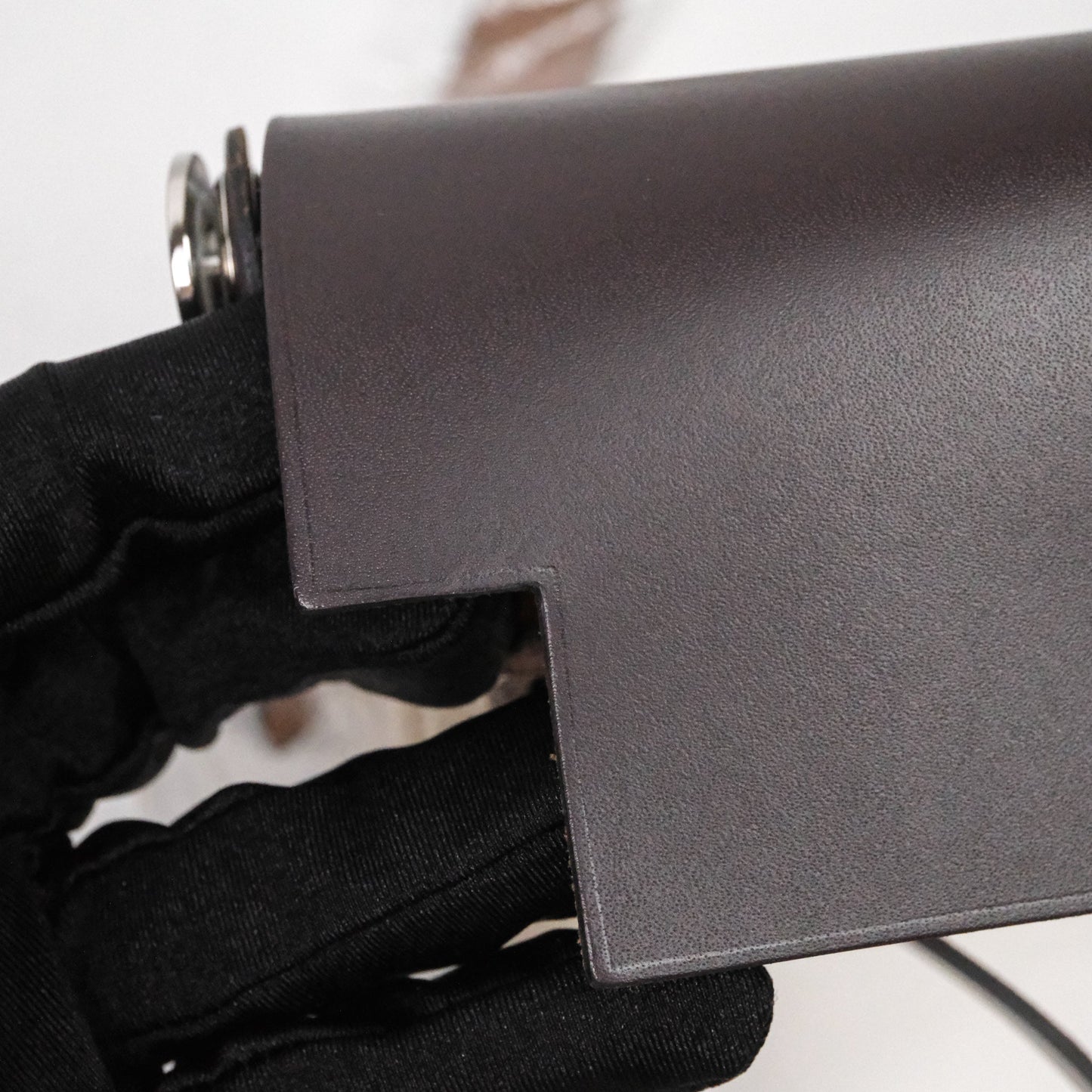 Hermès Mini Herbag Ebene 46 Canvas Palladium Hardware