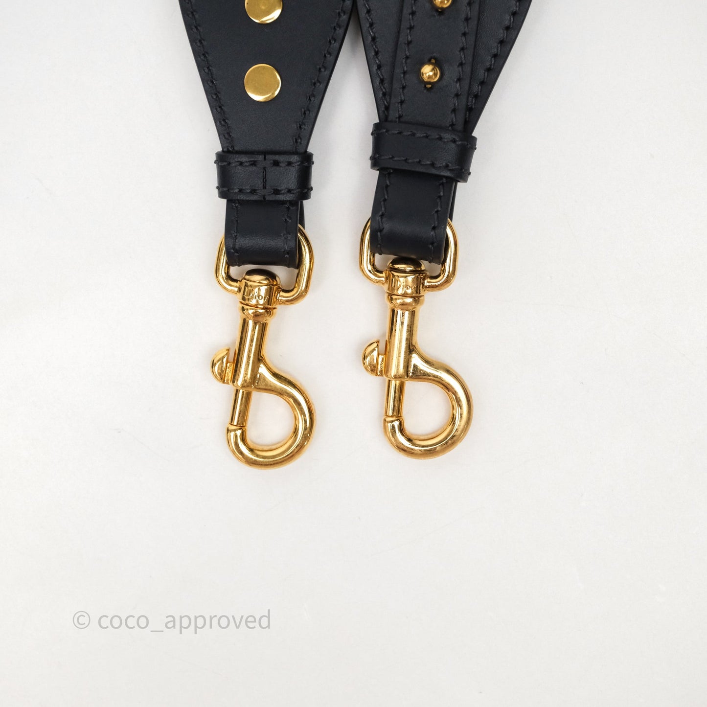Christian Dior Large Bobby Flap Black Grained Calfskin
