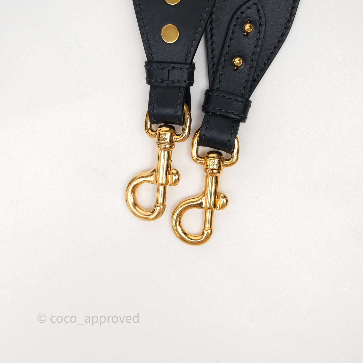 Christian Dior Large Bobby Flap Black Grained Calfskin