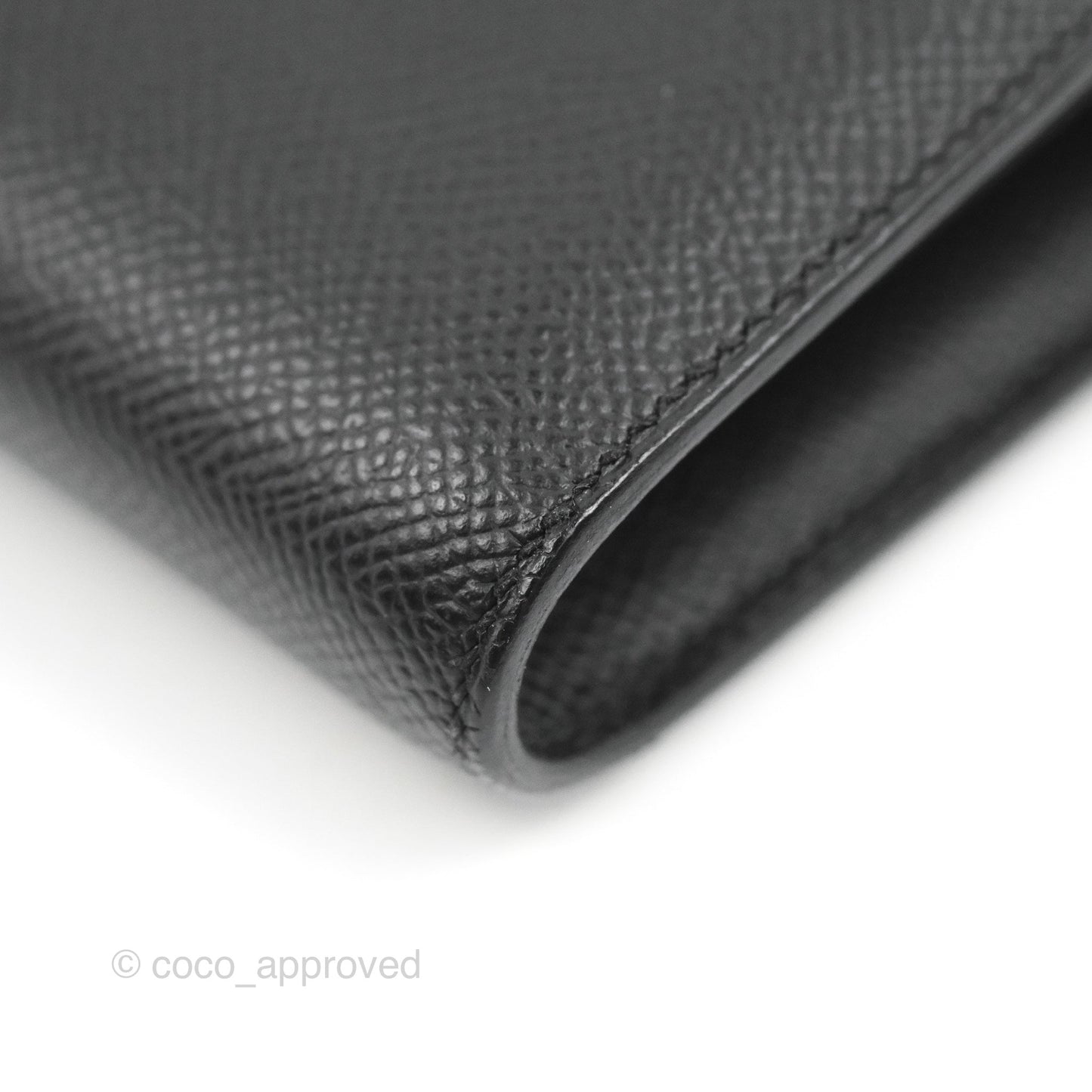 Hermès Constance Long Wallet Black Epsom Gold Hardware