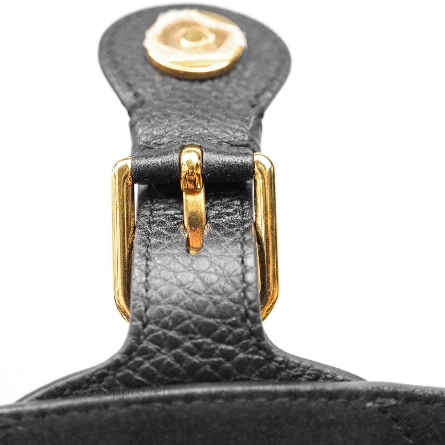Christian Dior Large Bobby Flap Black Grained Calfskin
