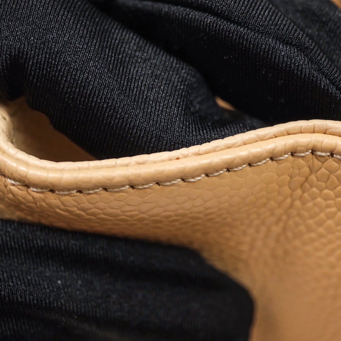 Chanel GST Beige Caviar Gold Hardware