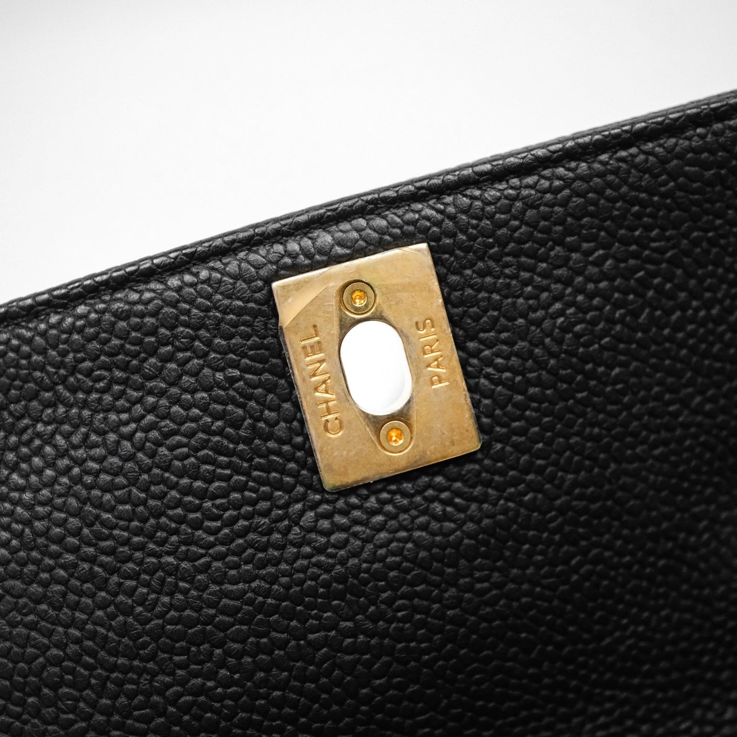 Chanel Chic Trip Flap Bag Black Caviar Gold Hardware