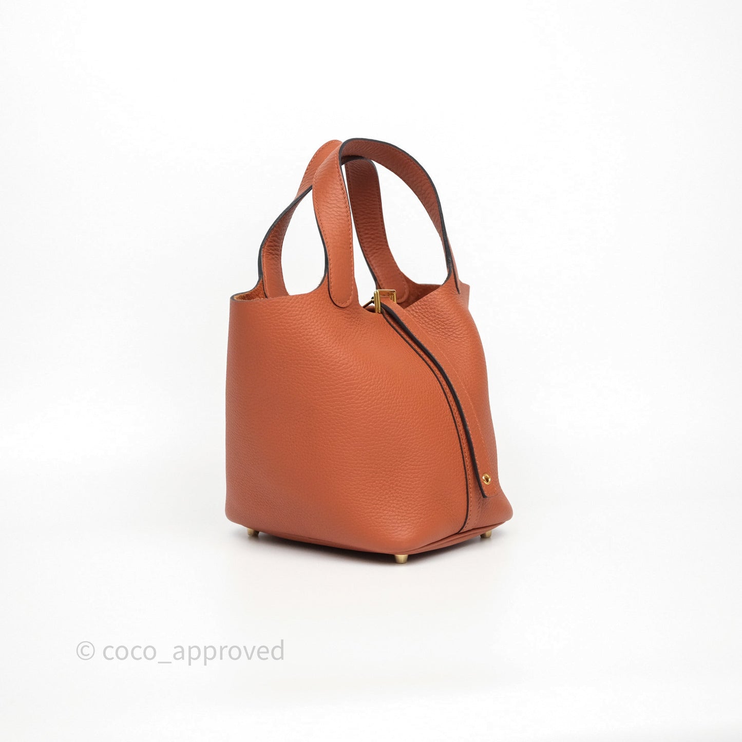 Hermès Picotin Lock 18 Cuivre 6C Taurillon Clemence Gold Hardware