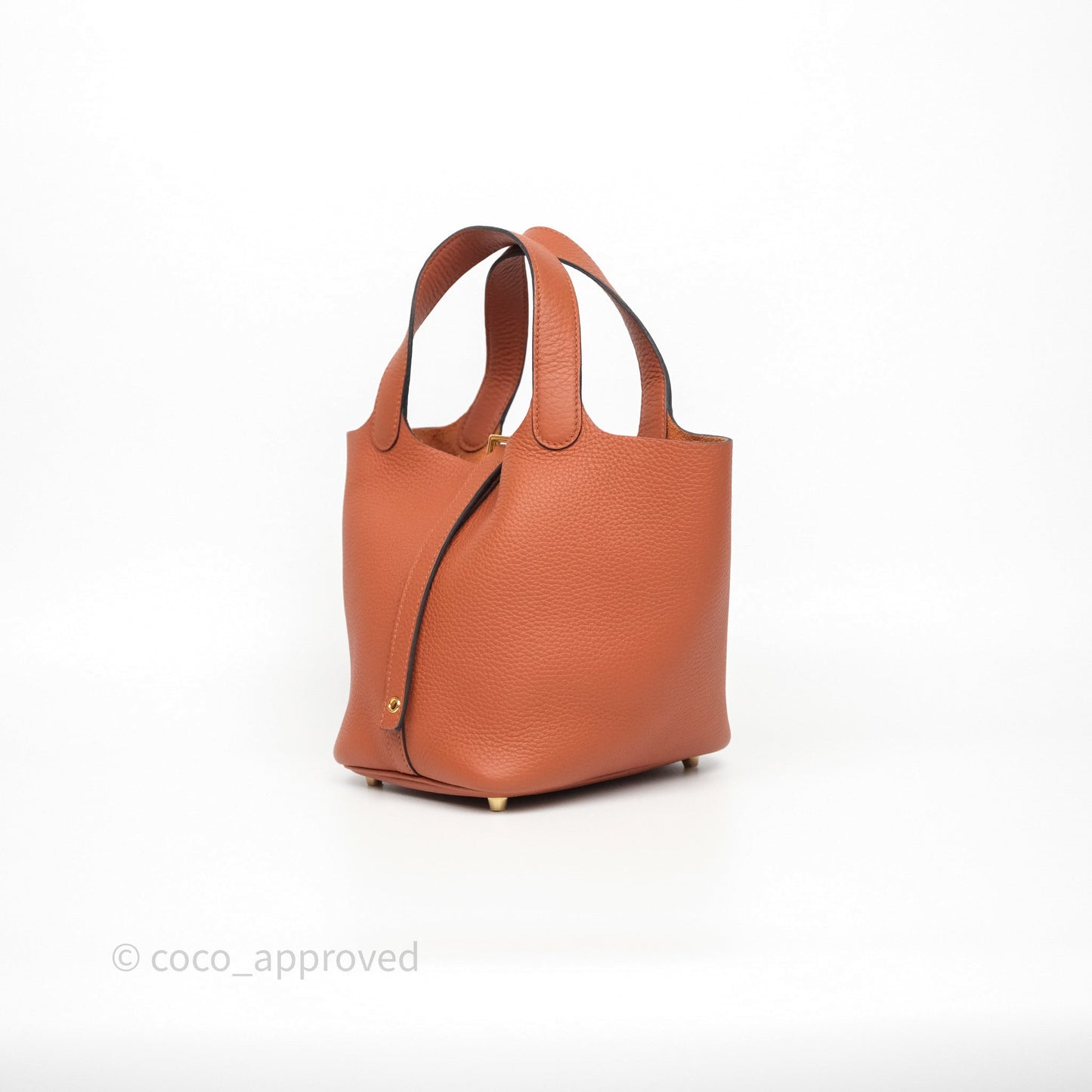 Hermès Picotin Lock 18 Cuivre 6C Taurillon Clemence Gold Hardware