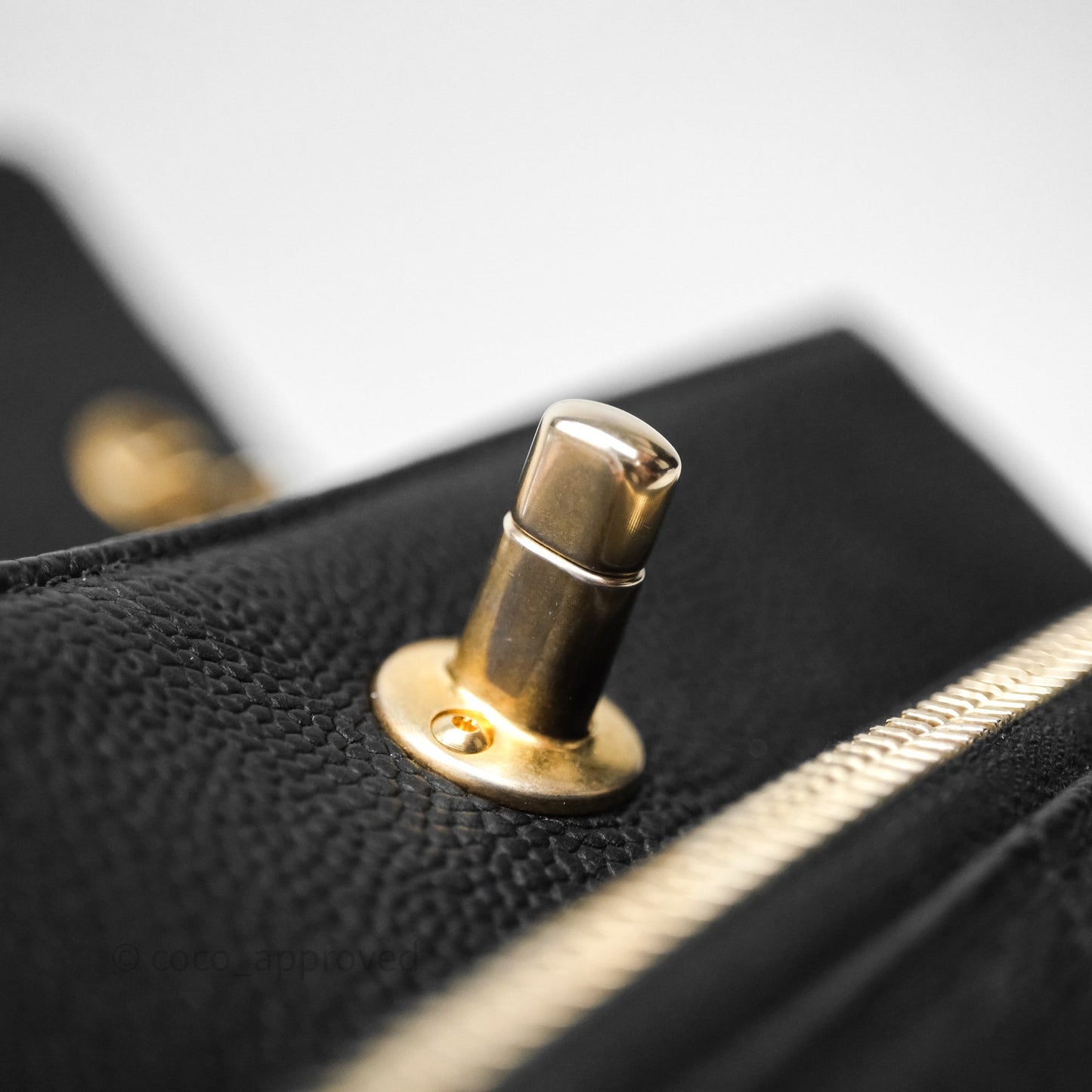 Chanel Chic Trip Flap Bag Black Caviar Gold Hardware