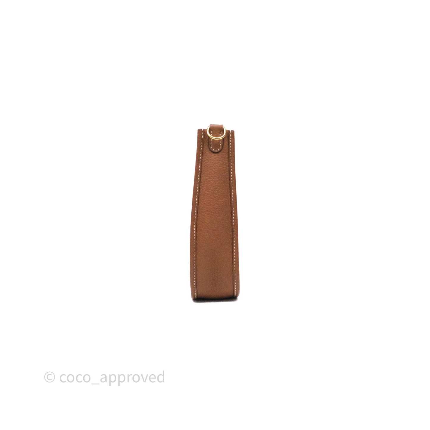 Hermès Mini Evelyne 16 Gold 37 Clemence Gold Hardware