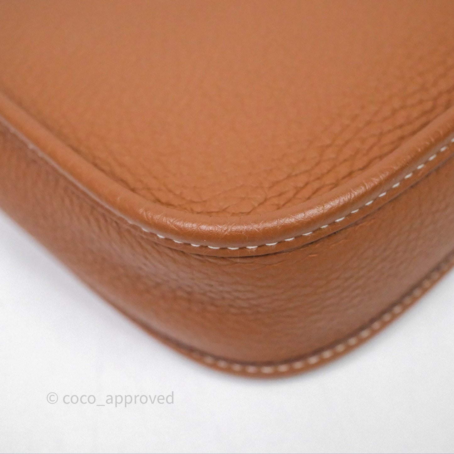 Hermès Mini Evelyne 16 Gold 37 Clemence Gold Hardware