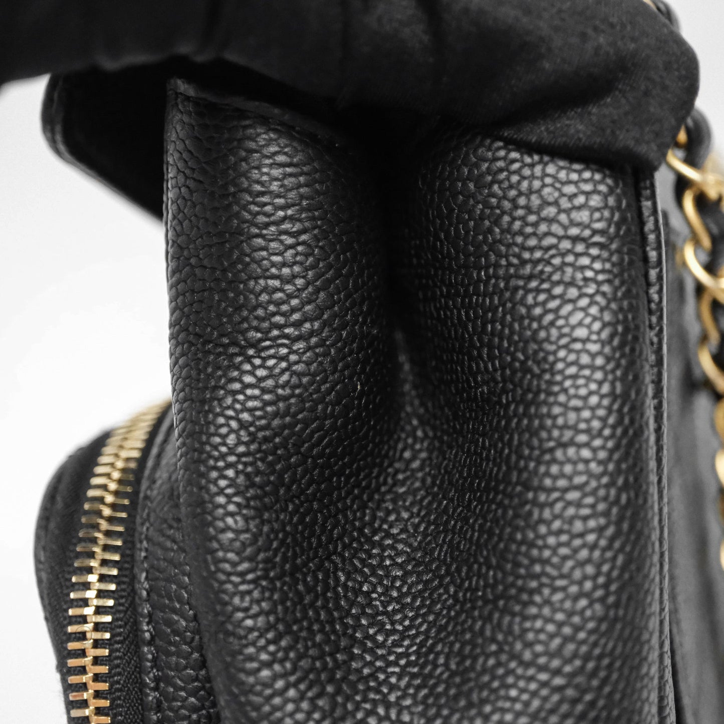 Chanel Chic Trip Flap Bag Black Caviar Gold Hardware