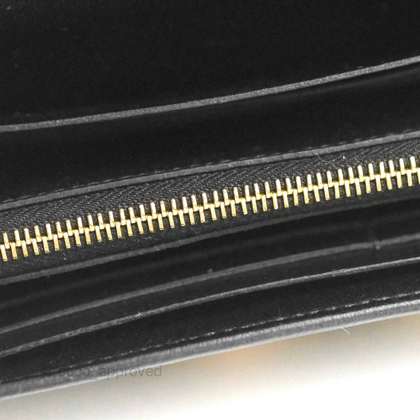 Hermès Constance Long Wallet Black Epsom Gold Hardware