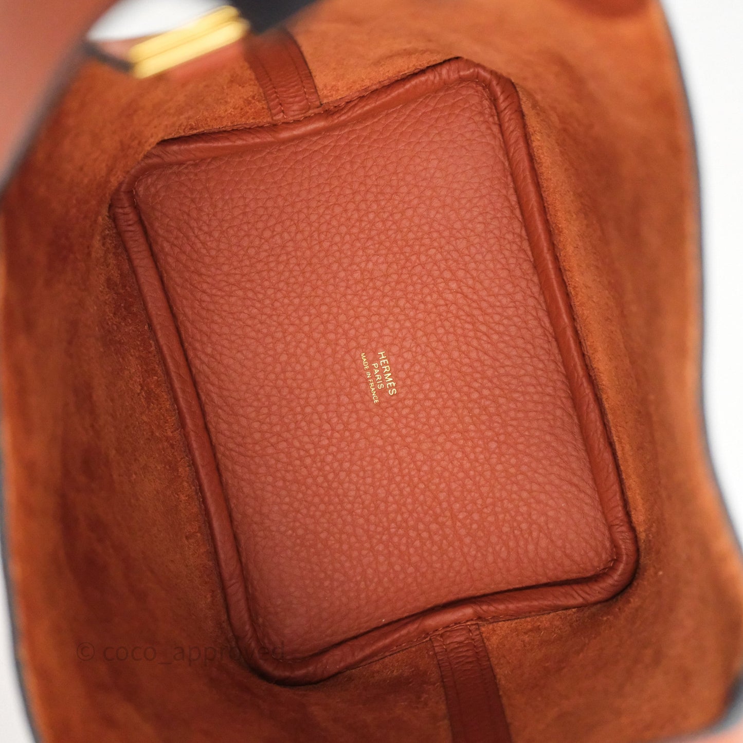 Hermès Picotin Lock 18 Cuivre 6C Taurillon Clemence Gold Hardware
