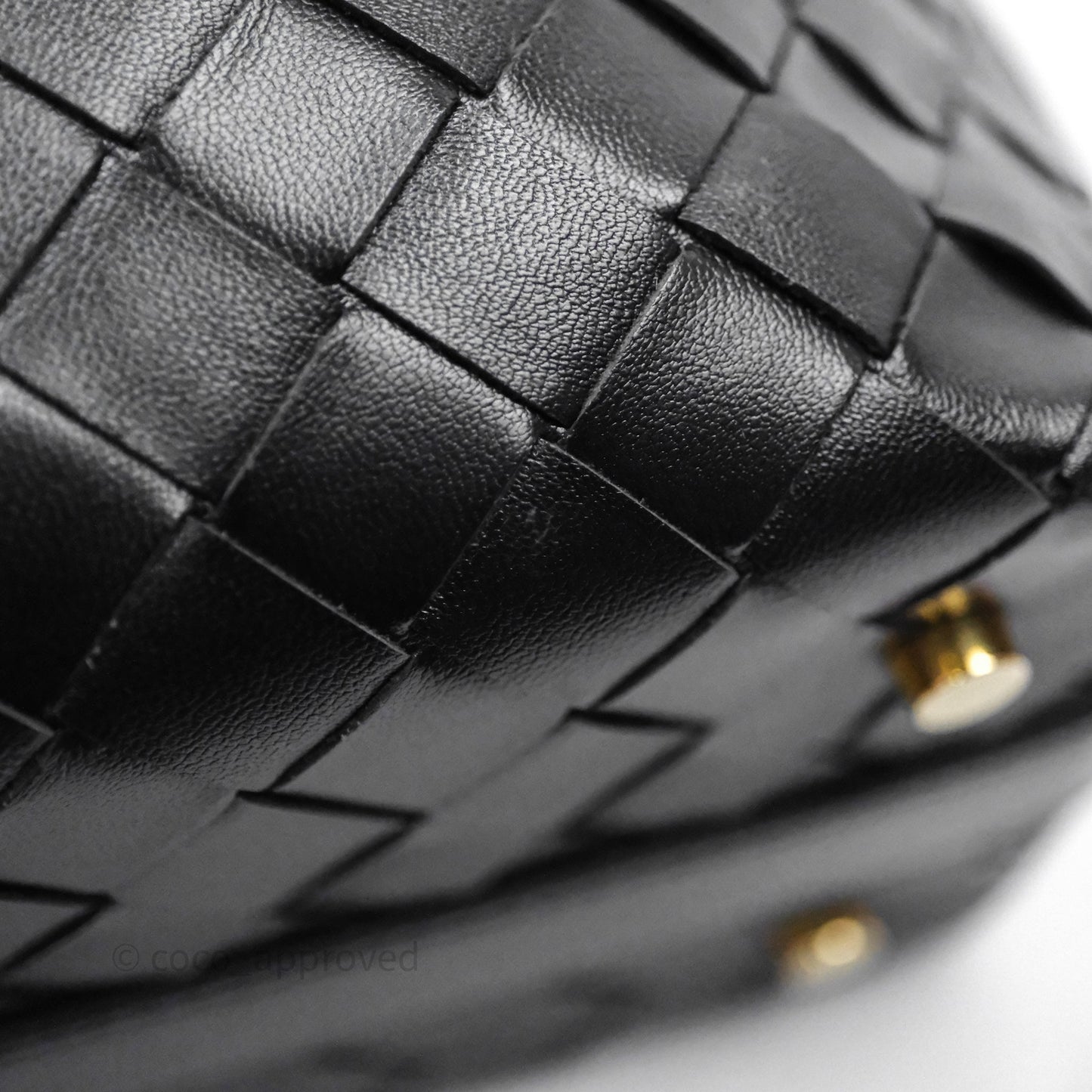 Bottega Veneta Mini Wallace Bag Black