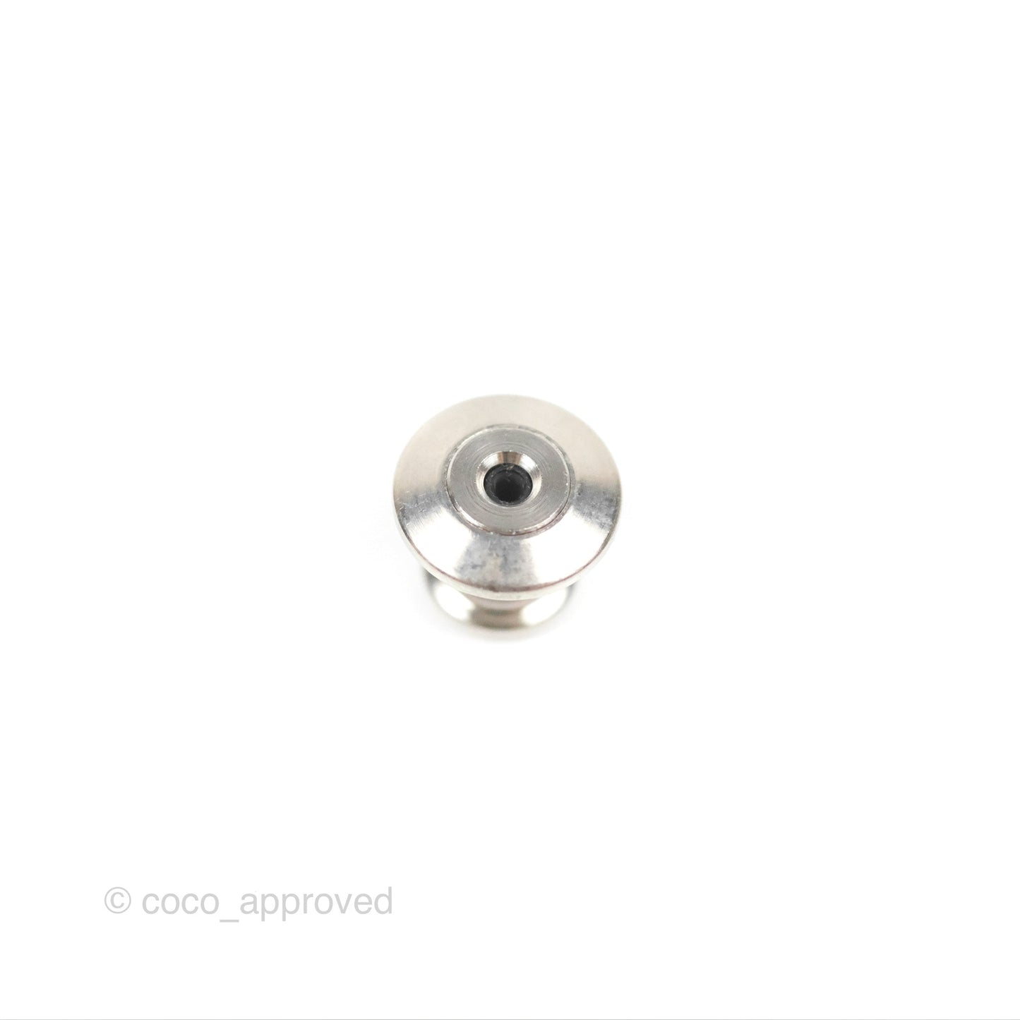 Chanel Silver CC Star Bow Crystal 3 Pins