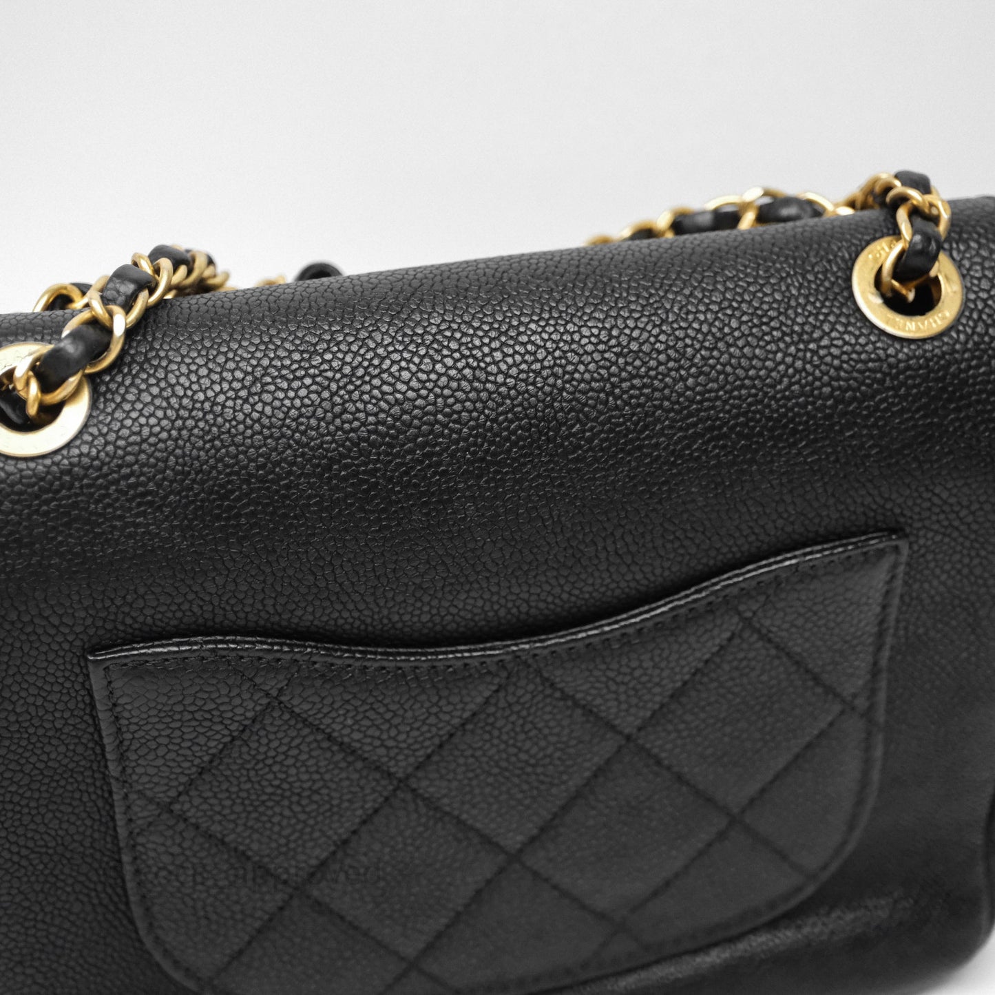 Chanel Chic Trip Flap Bag Black Caviar Gold Hardware