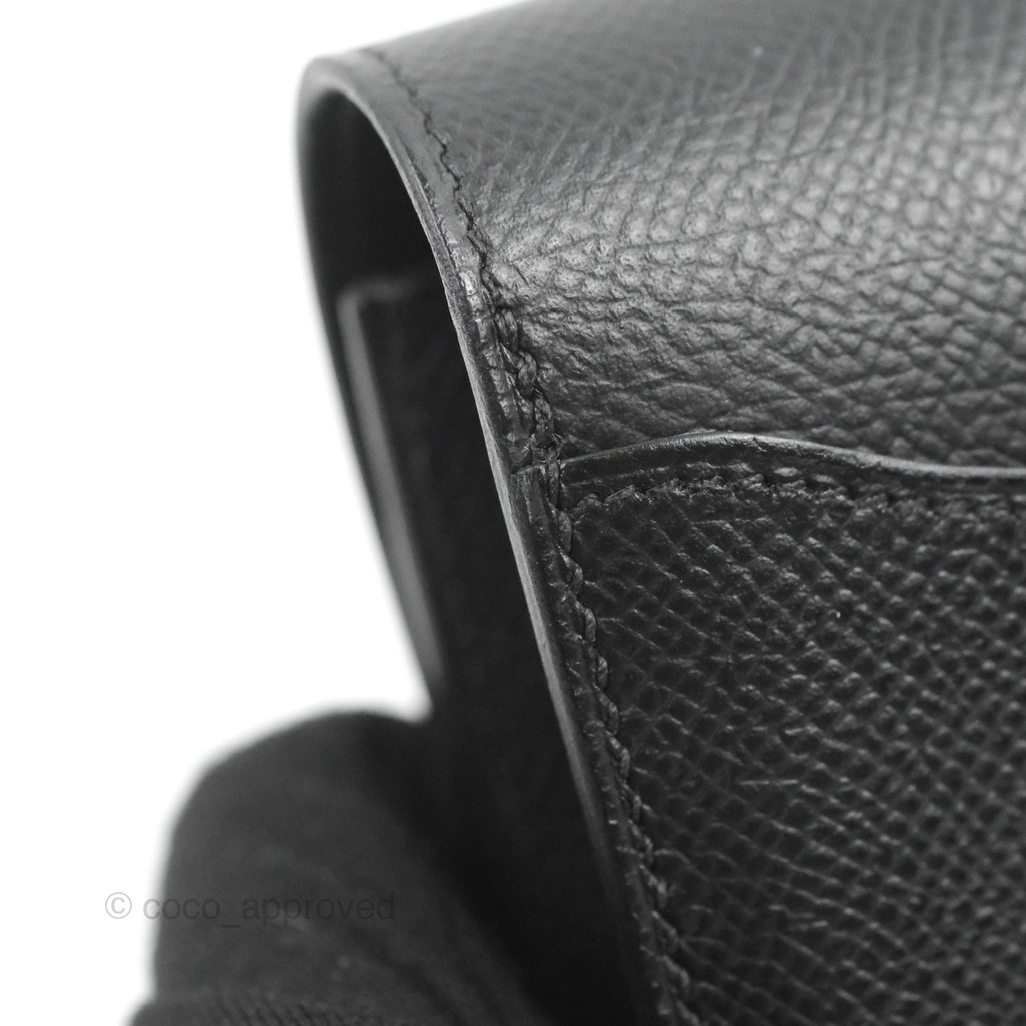 Hermès Constance Long Wallet Black Epsom Gold Hardware