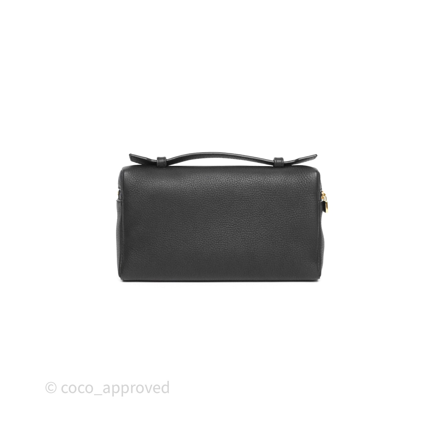 Loro Piana Extra Pocket L19 Black Grained Calfskin