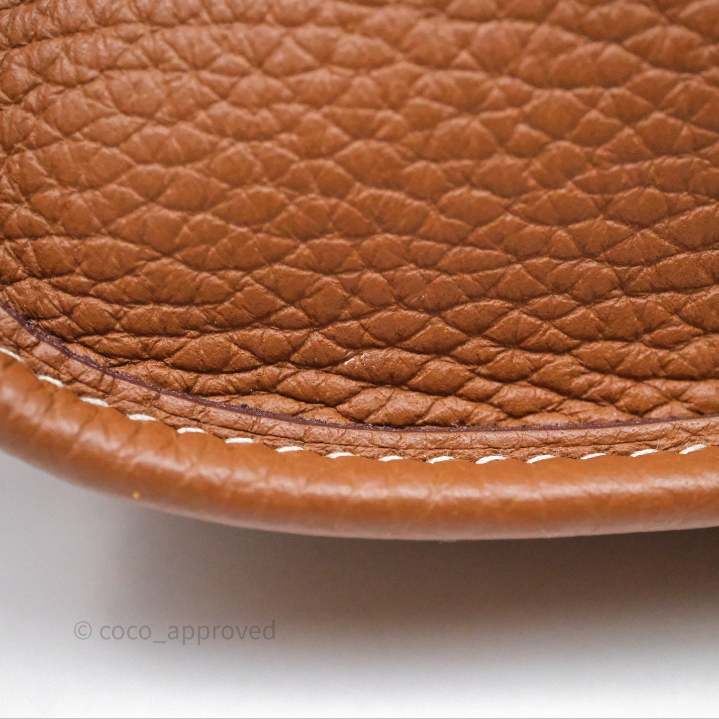 Hermès Mini Evelyne 16 Gold 37 Clemence Gold Hardware