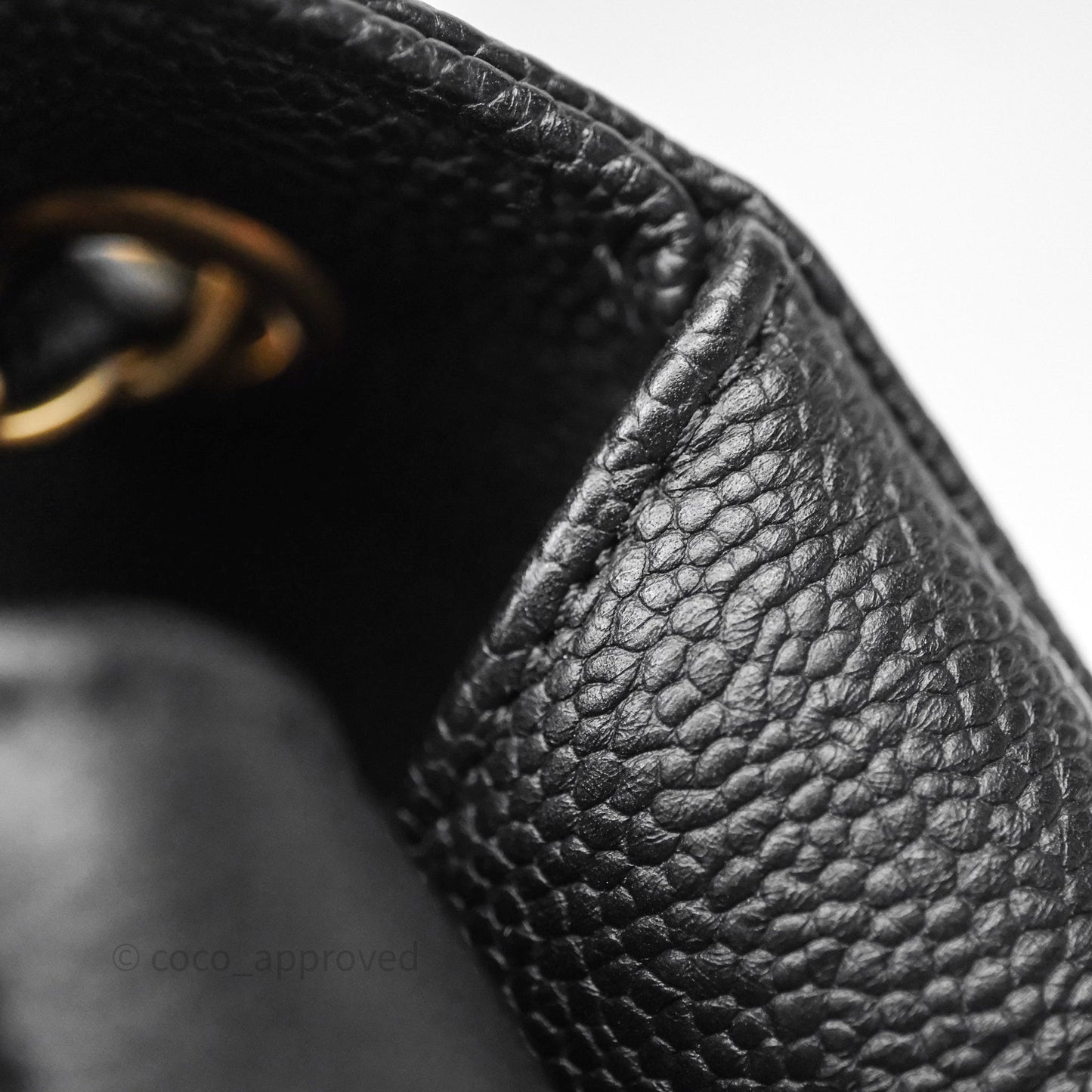 Chanel Chic Trip Flap Bag Black Caviar Gold Hardware