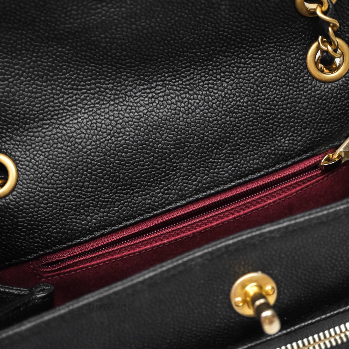 Chanel Chic Trip Flap Bag Black Caviar Gold Hardware