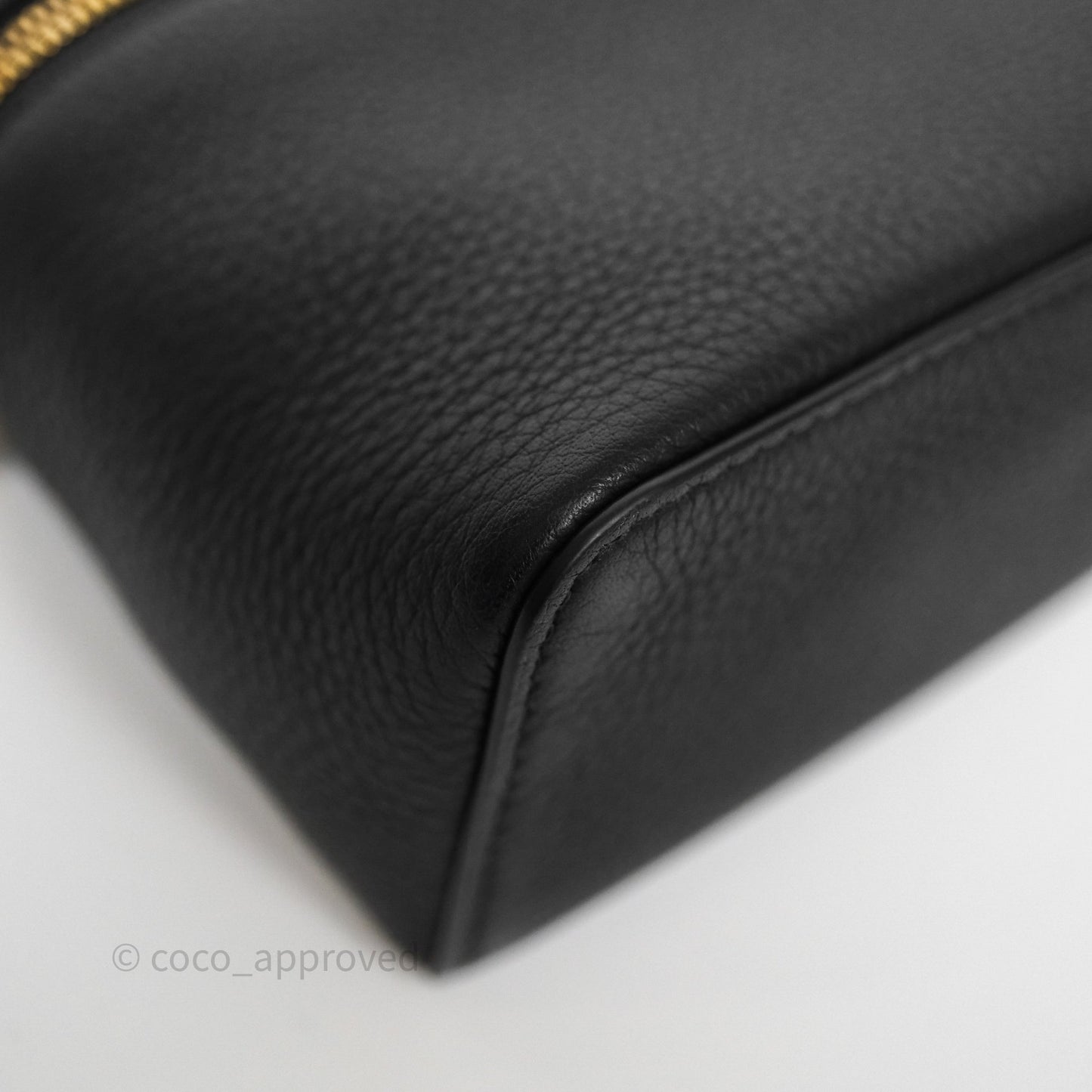 Loro Piana Extra Pocket L19 Black Grained Calfskin