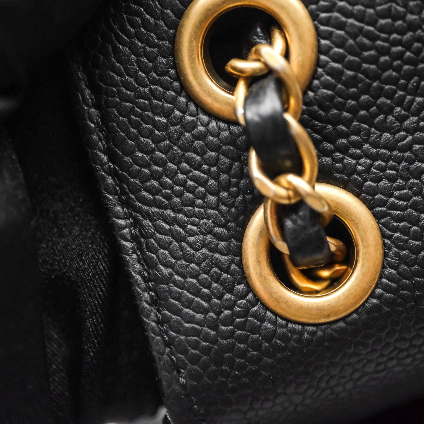 Chanel Chic Trip Flap Bag Black Caviar Gold Hardware