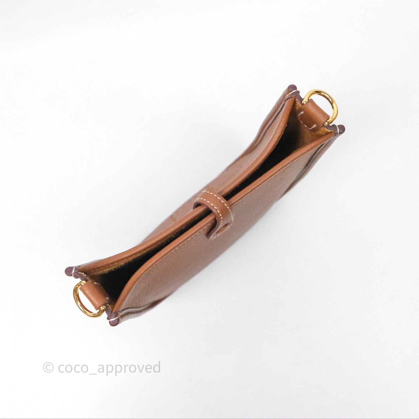 Hermès Mini Evelyne 16 Gold 37 Clemence Gold Hardware