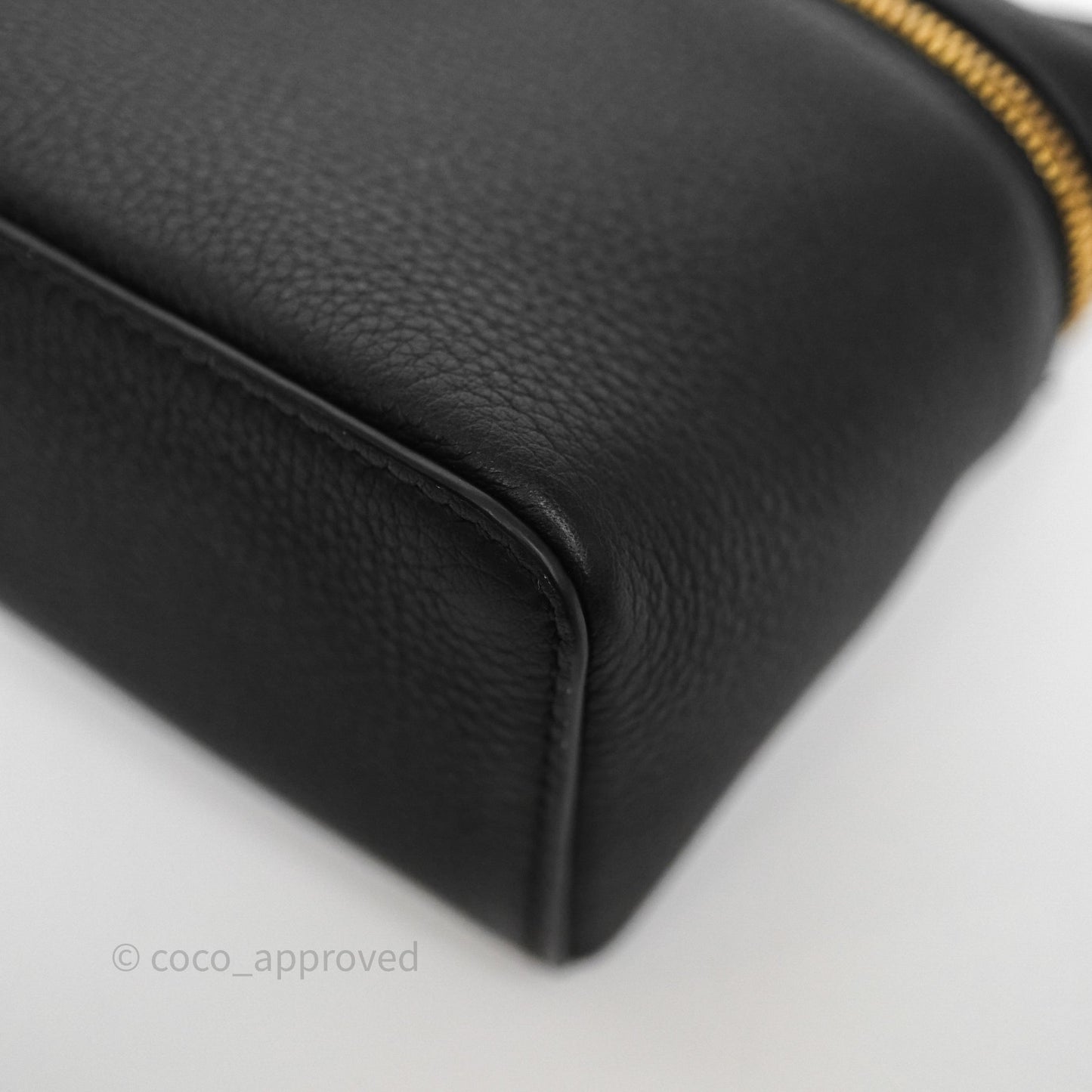 Loro Piana Extra Pocket L19 Black Grained Calfskin