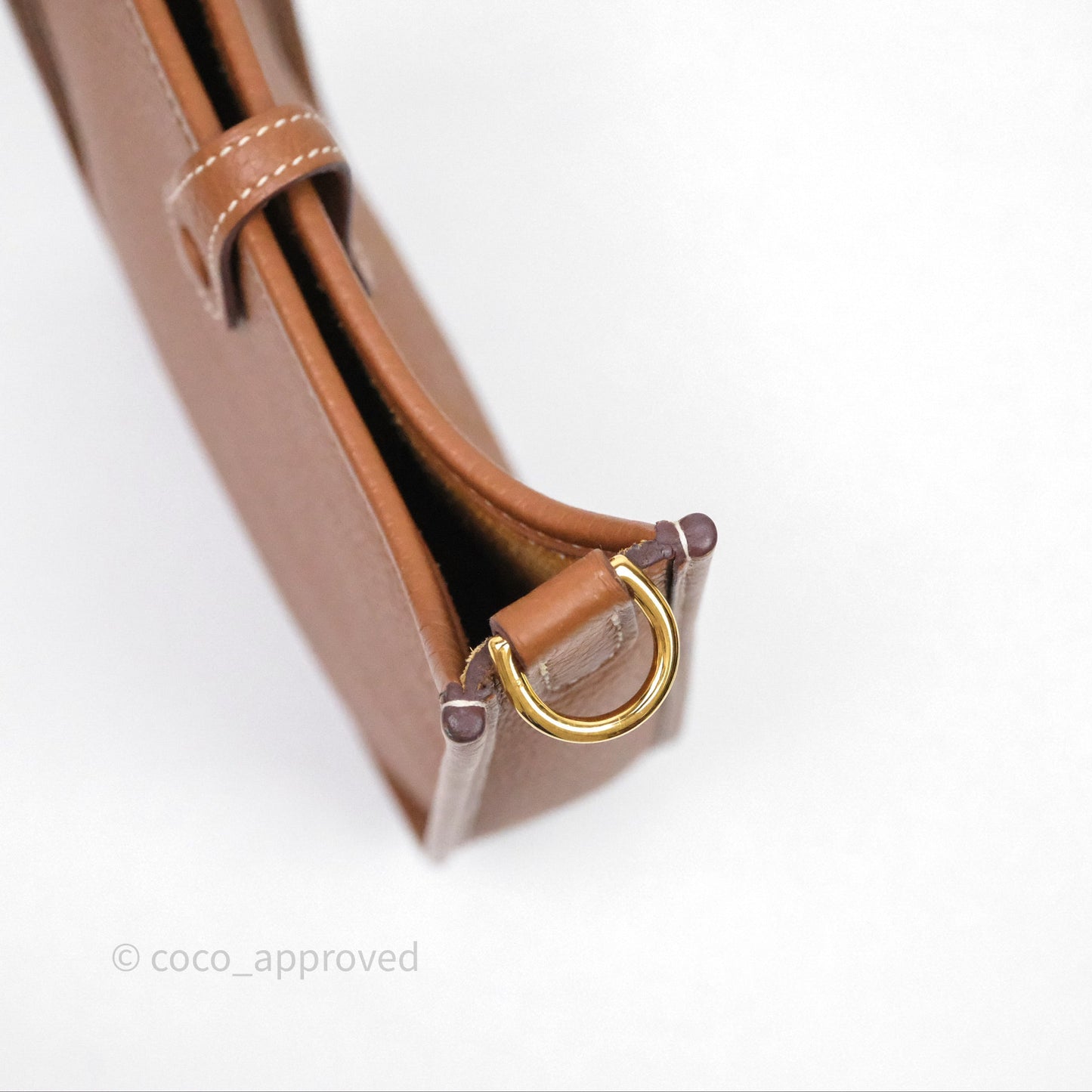 Hermès Mini Evelyne 16 Gold 37 Clemence Gold Hardware