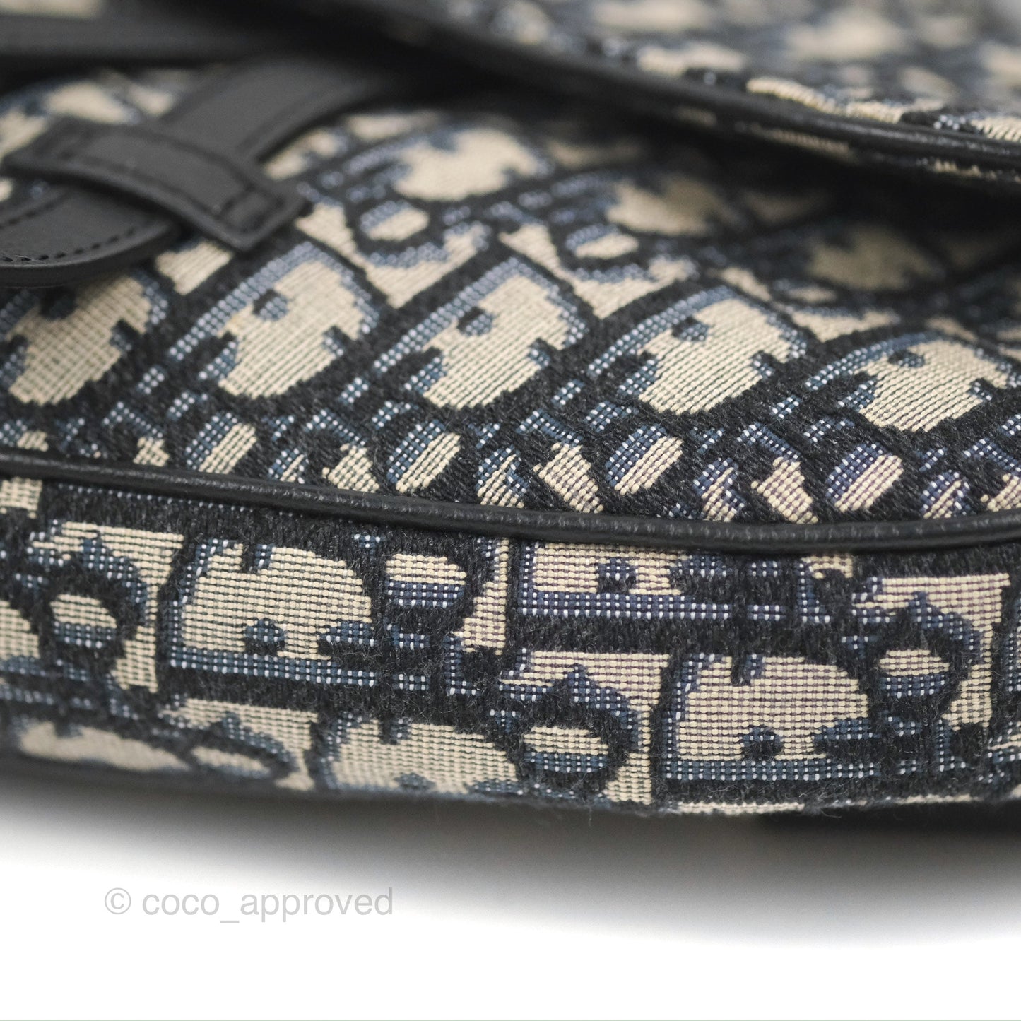 Dior Men's Saddle Bag Dior Oblique Jacquard