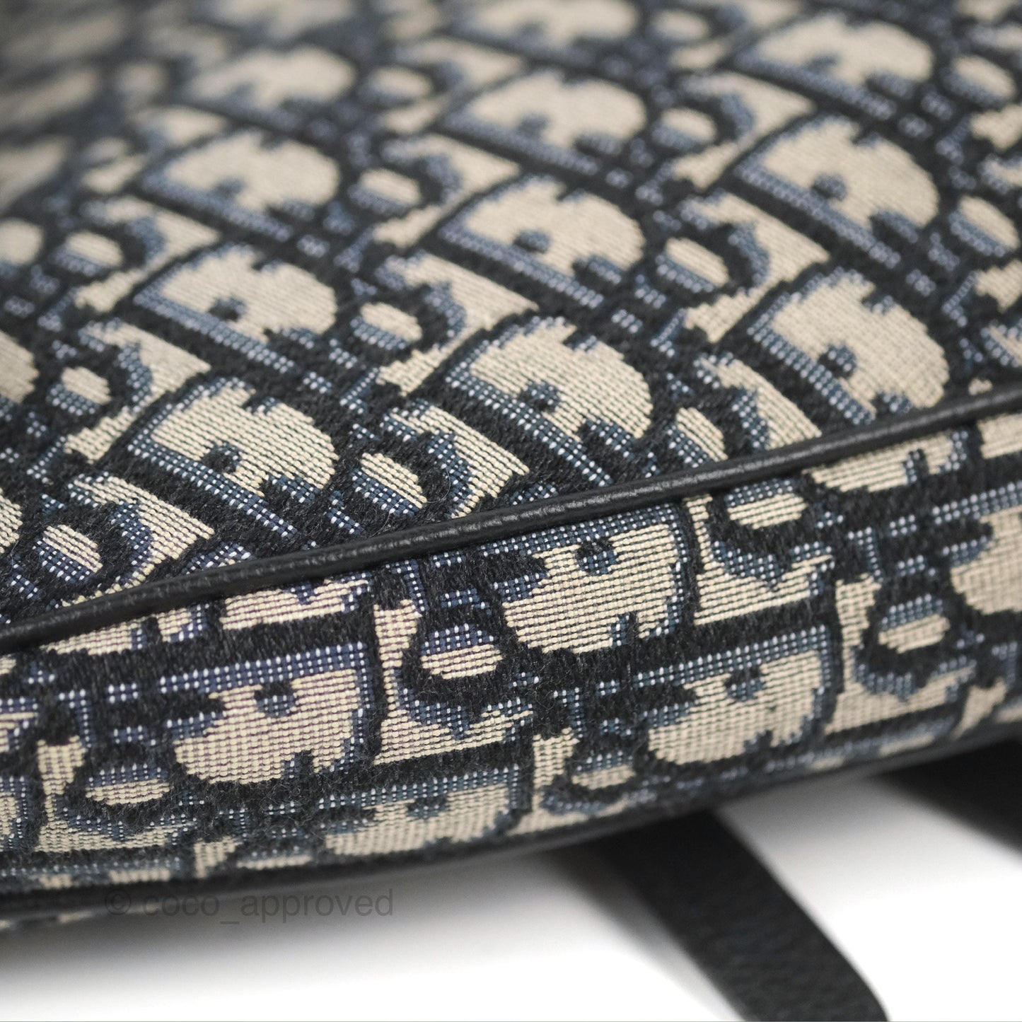 Dior Men's Saddle Bag Dior Oblique Jacquard