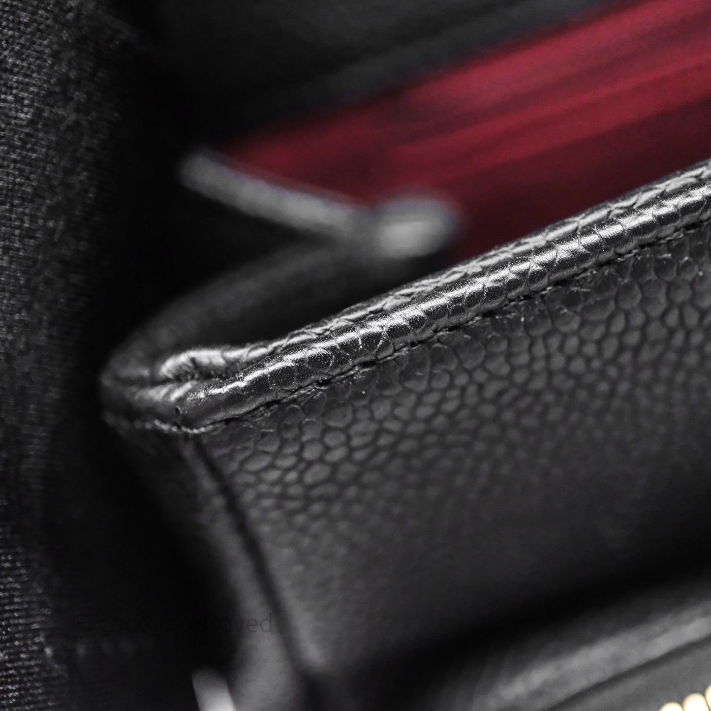 Chanel Chic Trip Flap Bag Black Caviar Gold Hardware