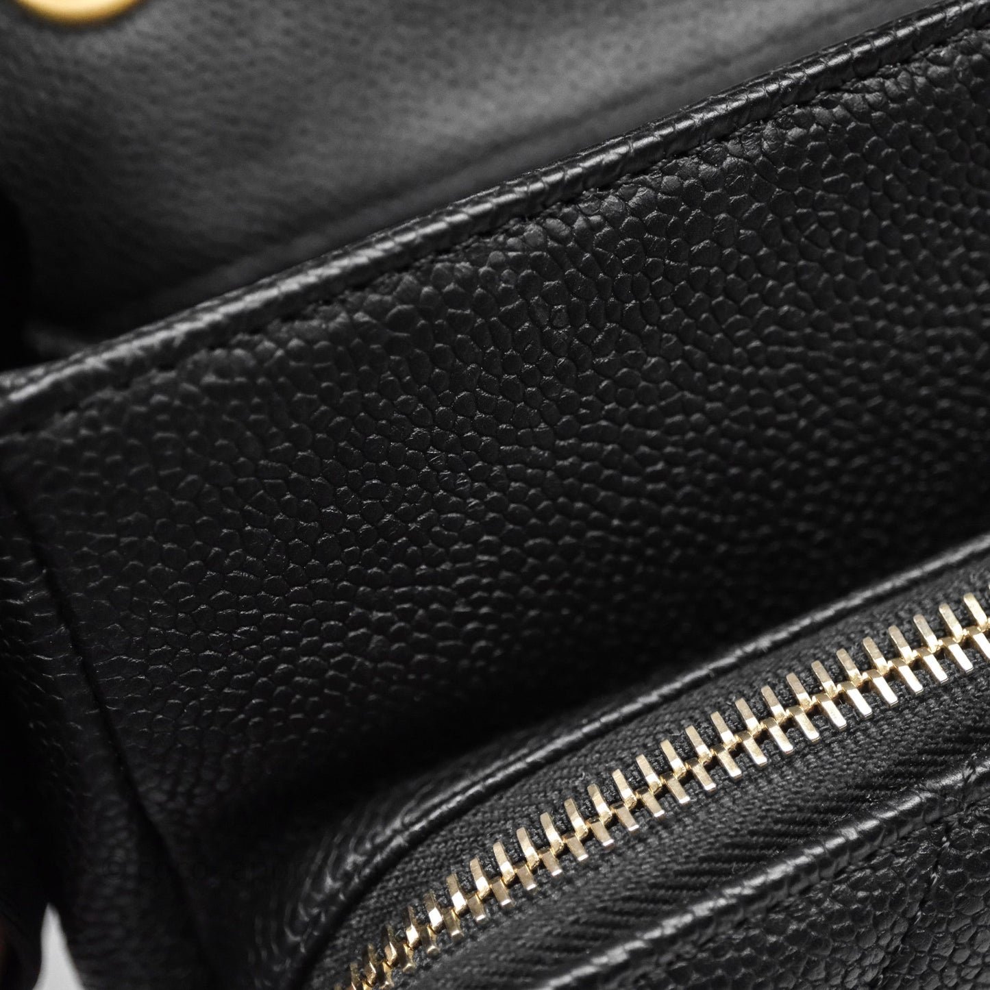 Chanel Chic Trip Flap Bag Black Caviar Gold Hardware