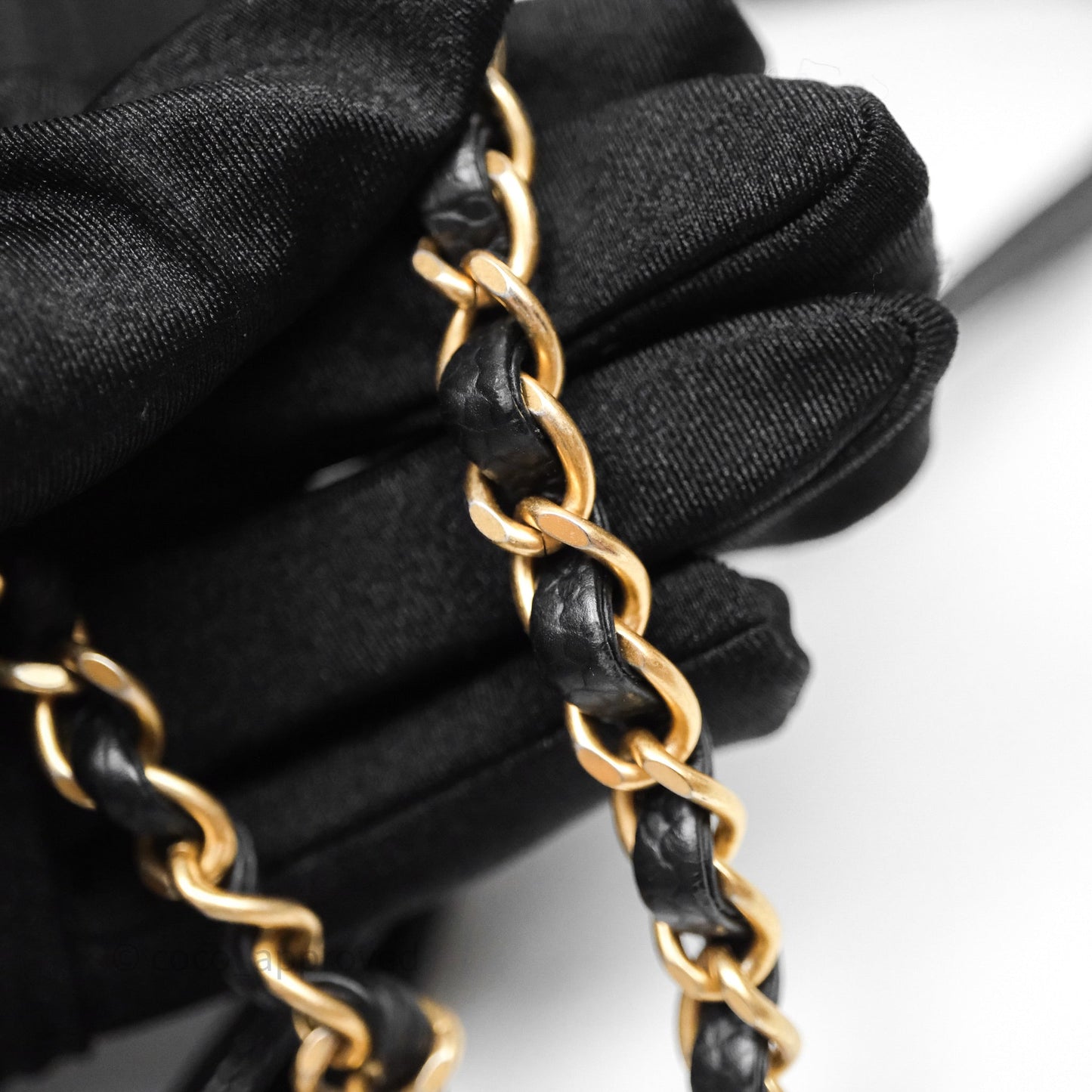Chanel Chic Trip Flap Bag Black Caviar Gold Hardware