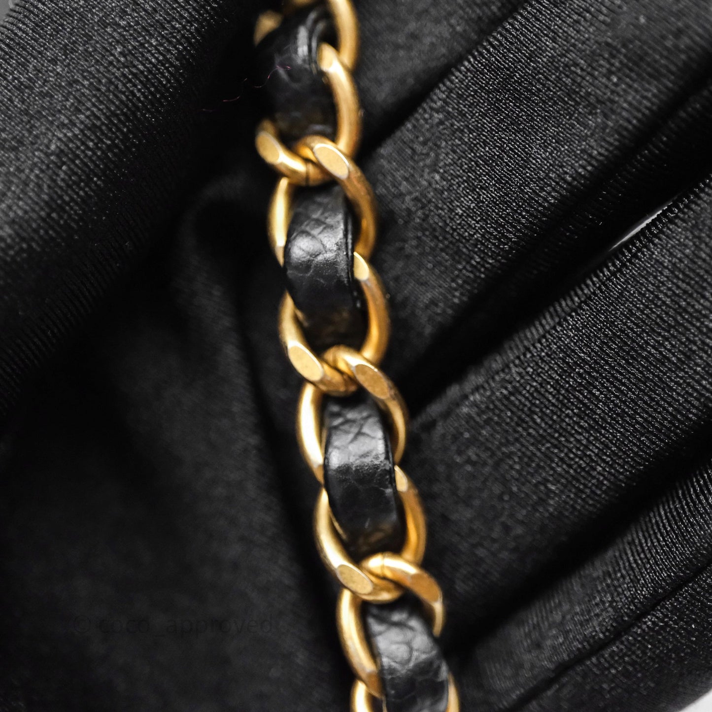 Chanel Chic Trip Flap Bag Black Caviar Gold Hardware