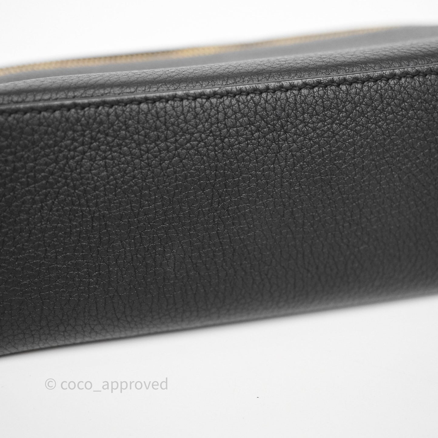 Loro Piana Extra Pocket L19 Black Grained Calfskin