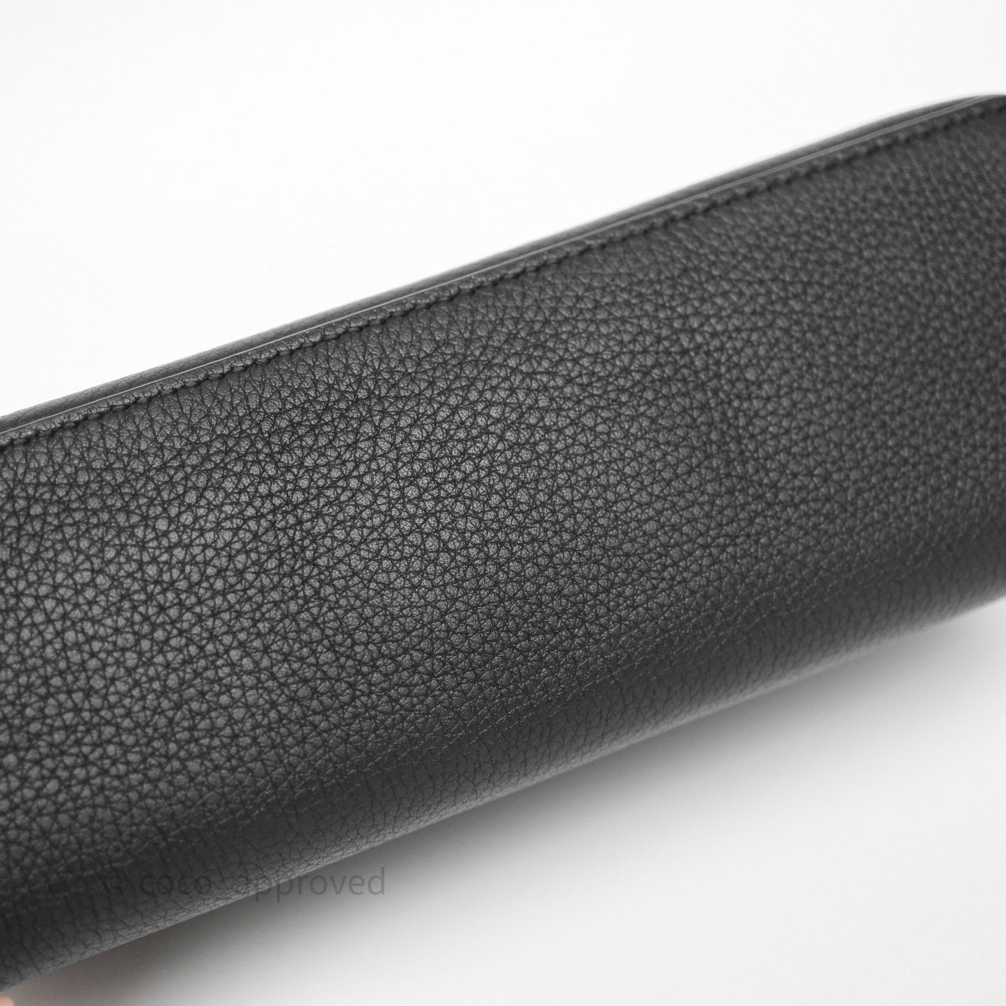 Loro Piana Extra Pocket L19 Black Grained Calfskin