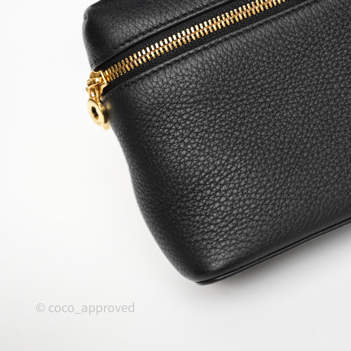Loro Piana Extra Pocket L19 Black Grained Calfskin