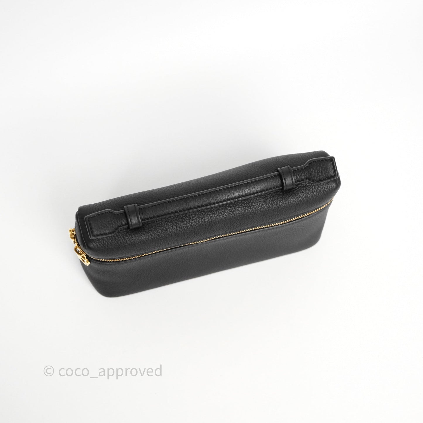 Loro Piana Extra Pocket L19 Black Grained Calfskin