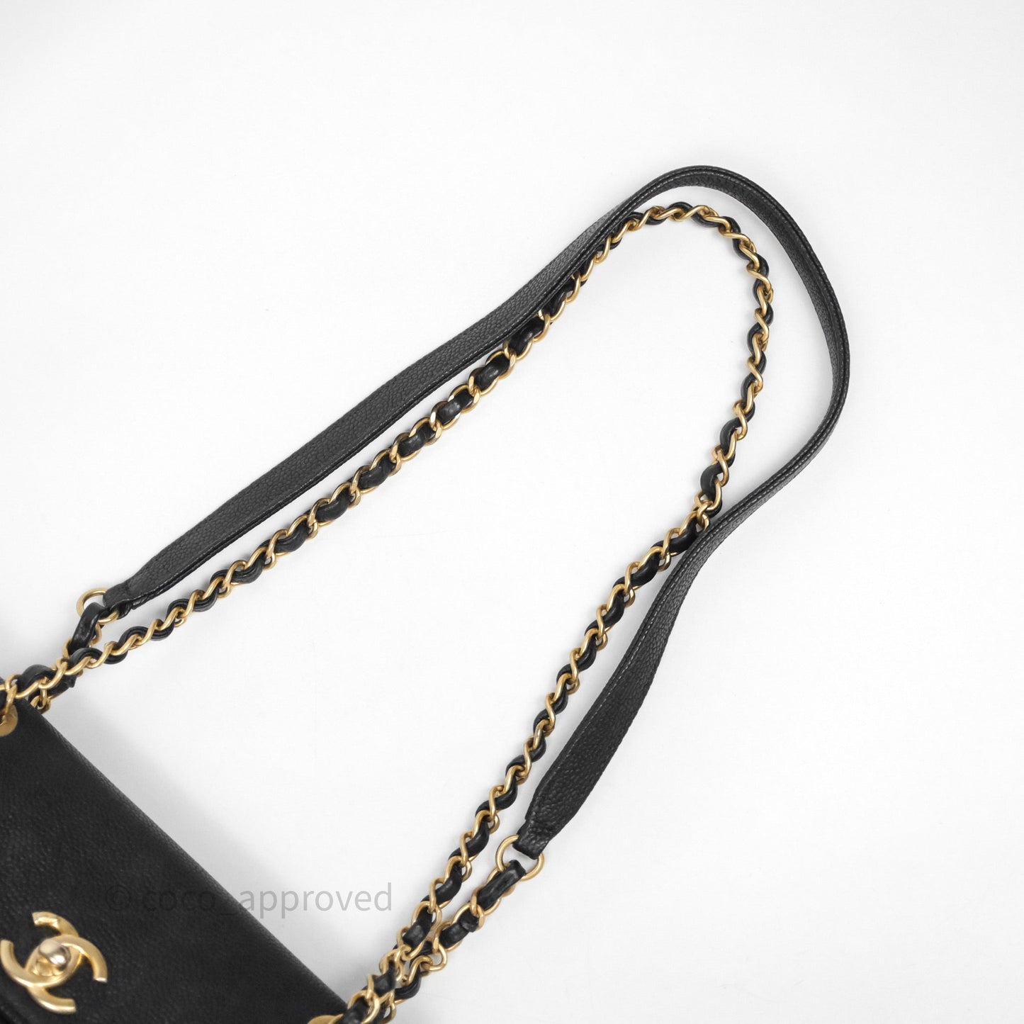 Chanel Chic Trip Flap Bag Black Caviar Gold Hardware
