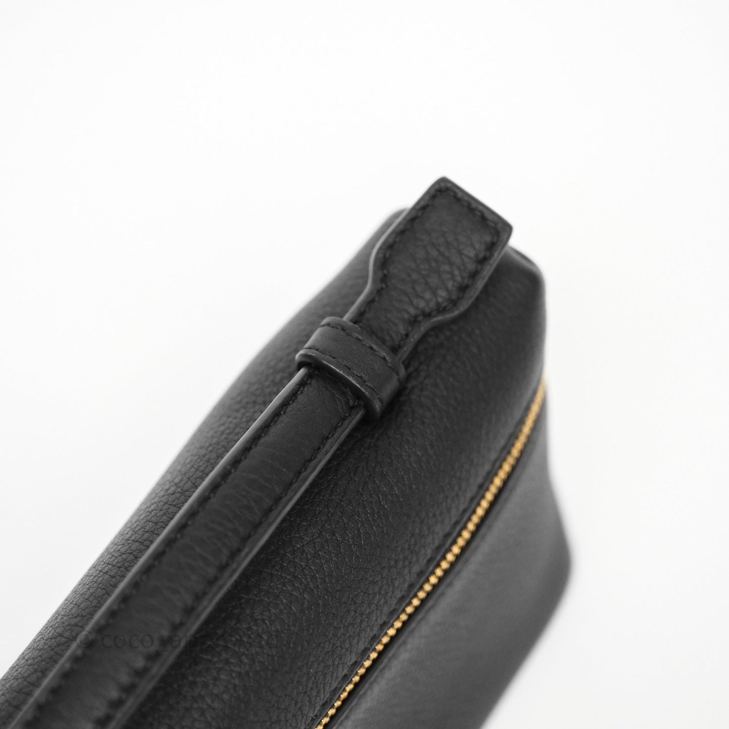 Loro Piana Extra Pocket L19 Black Grained Calfskin