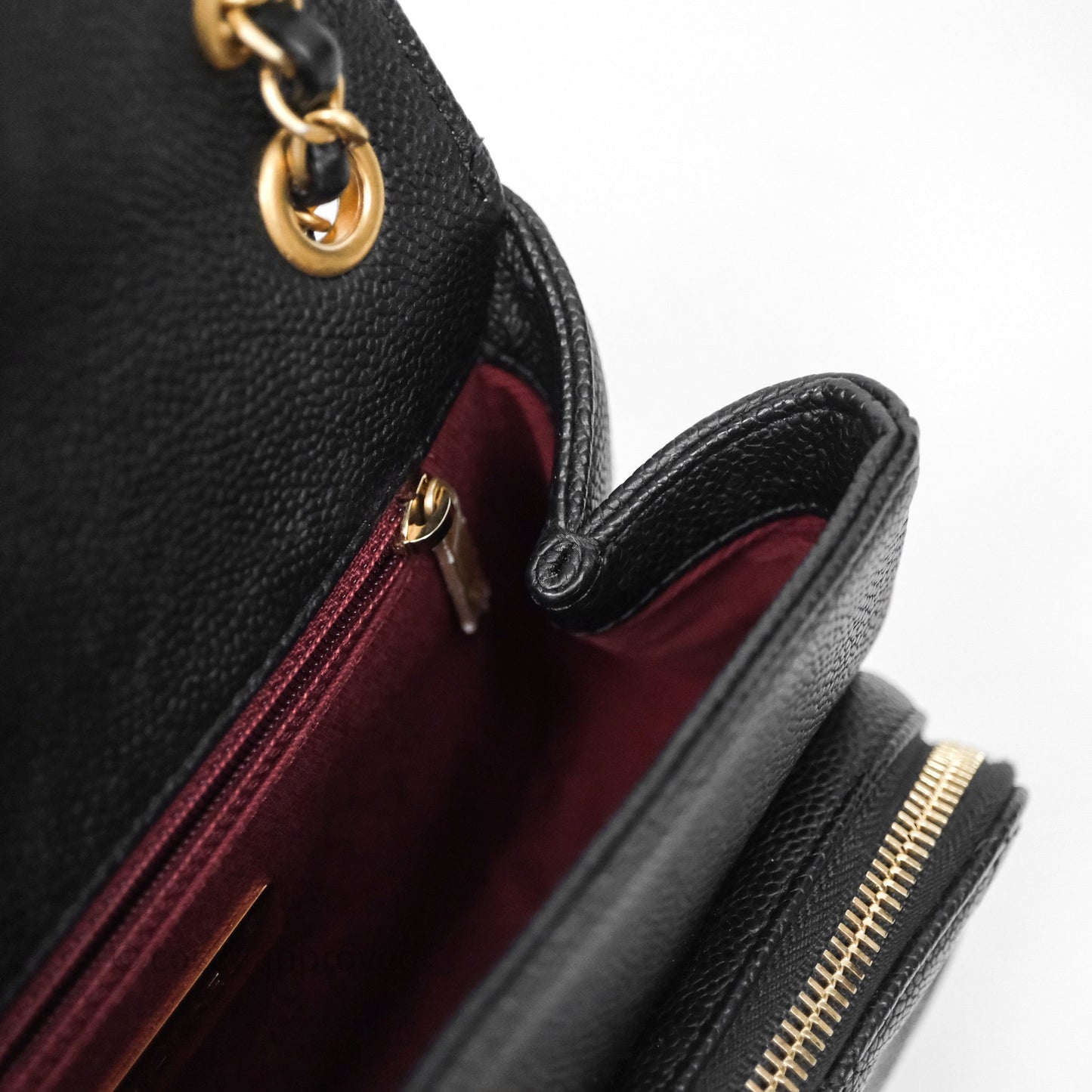 Chanel Chic Trip Flap Bag Black Caviar Gold Hardware